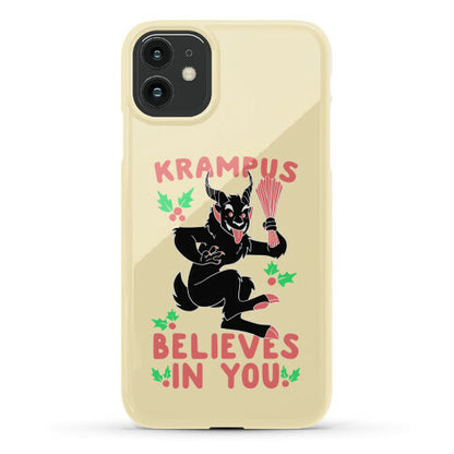 Krampus Believes in You Phone Case