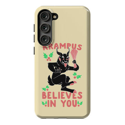 Krampus Believes in You Phone Case