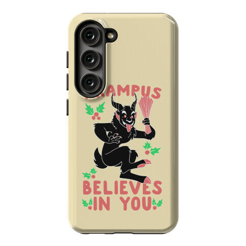 Krampus Believes in You Phone Case