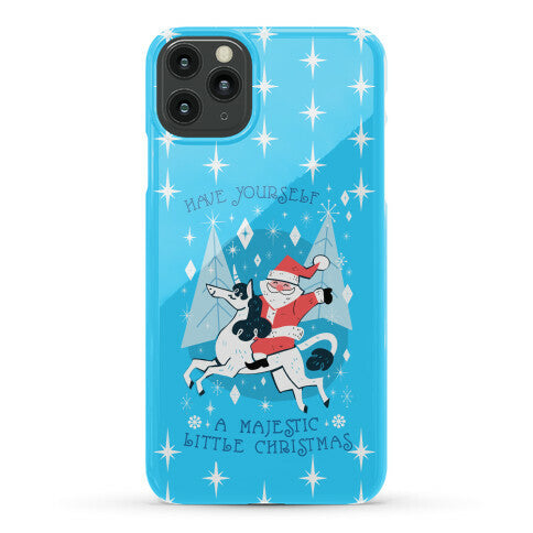Have Yourself A Majestic Little Christmas Phone Case