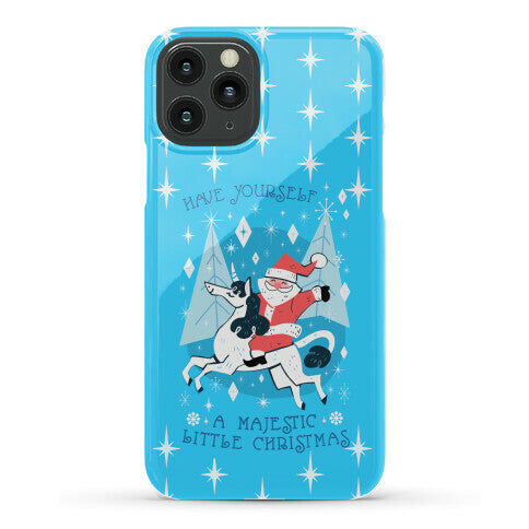 Have Yourself A Majestic Little Christmas Phone Case