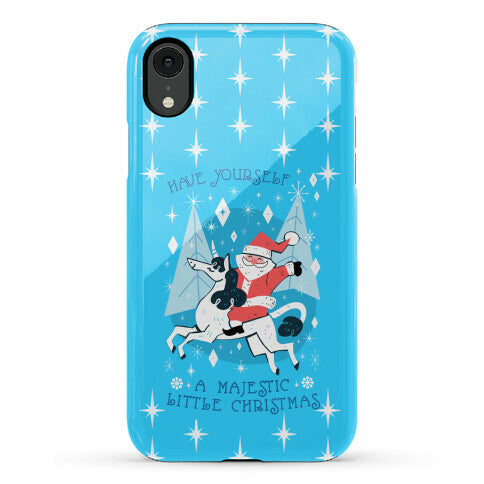 Have Yourself A Majestic Little Christmas Phone Case