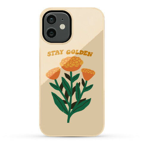 Stay Golden Marigolds Phone Case