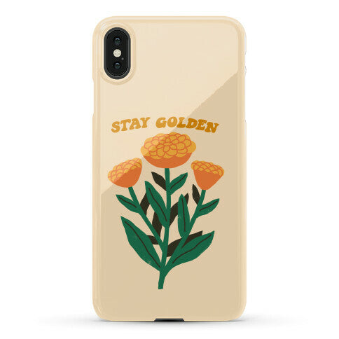 Stay Golden Marigolds Phone Case