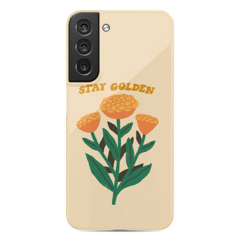 Stay Golden Marigolds Phone Case