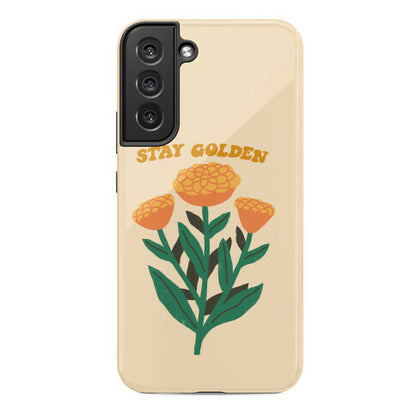 Stay Golden Marigolds Phone Case