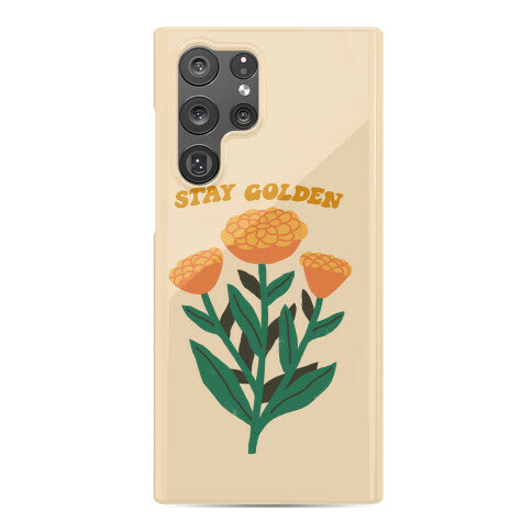 Stay Golden Marigolds Phone Case