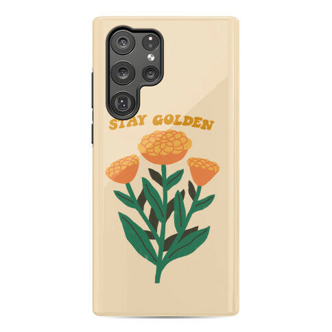 Stay Golden Marigolds Phone Case