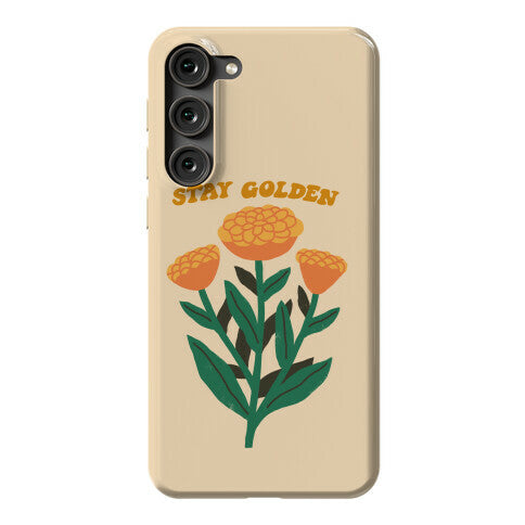 Stay Golden Marigolds Phone Case