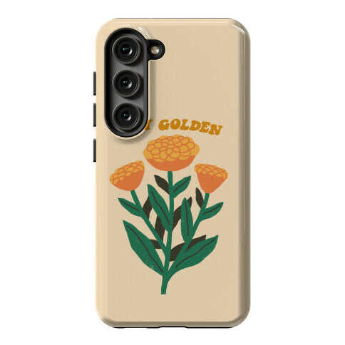 Stay Golden Marigolds Phone Case