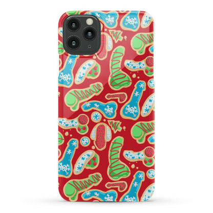 Phallic Christmas Cookies Phone Case