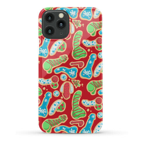 Phallic Christmas Cookies Phone Case