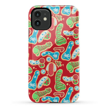 Phallic Christmas Cookies Phone Case