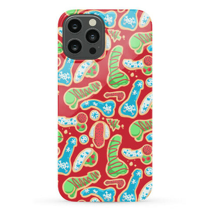 Phallic Christmas Cookies Phone Case