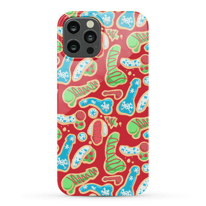 Phallic Christmas Cookies Phone Case