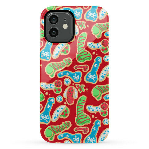 Phallic Christmas Cookies Phone Case