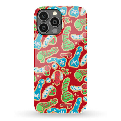 Phallic Christmas Cookies Phone Case