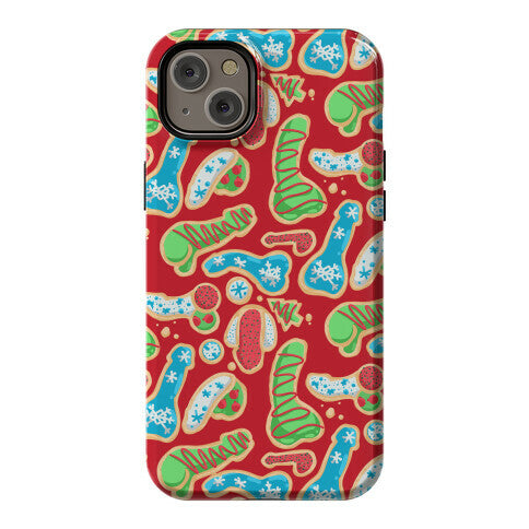 Phallic Christmas Cookies Phone Case