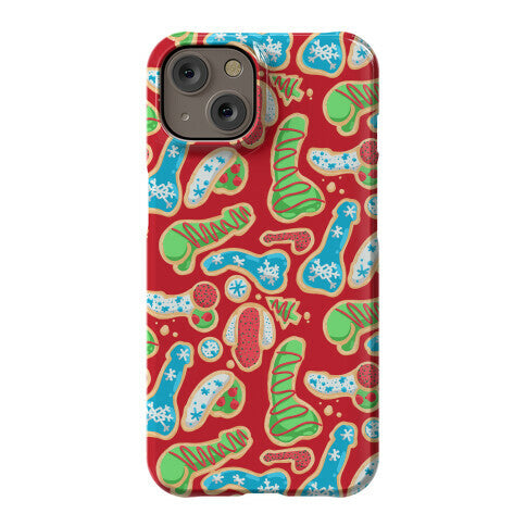 Phallic Christmas Cookies Phone Case