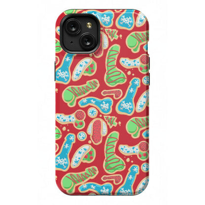 Phallic Christmas Cookies Phone Case