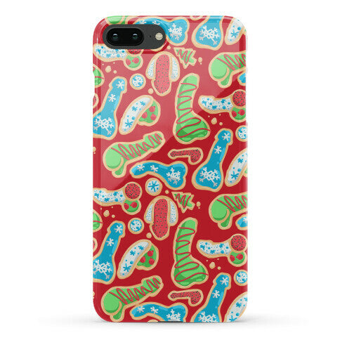 Phallic Christmas Cookies Phone Case