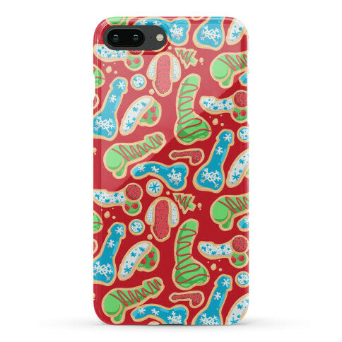 Phallic Christmas Cookies Phone Case