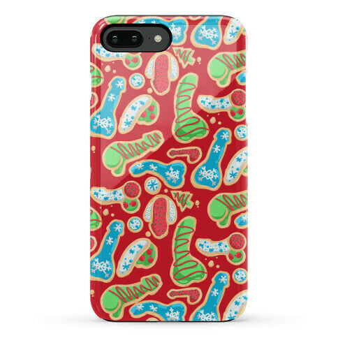 Phallic Christmas Cookies Phone Case