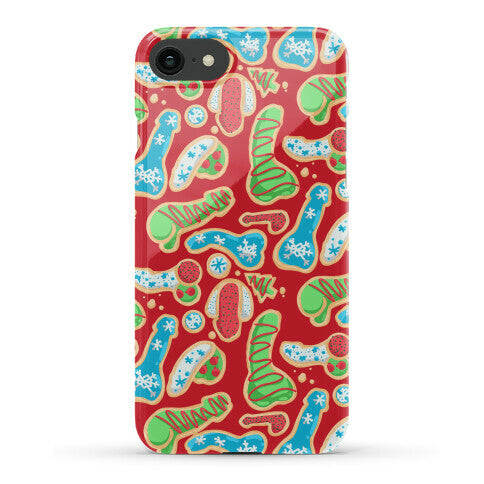 Phallic Christmas Cookies Phone Case