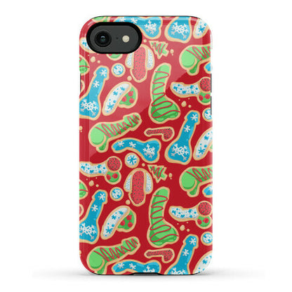 Phallic Christmas Cookies Phone Case