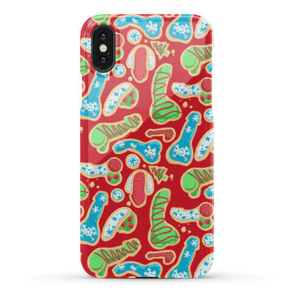 Phallic Christmas Cookies Phone Case