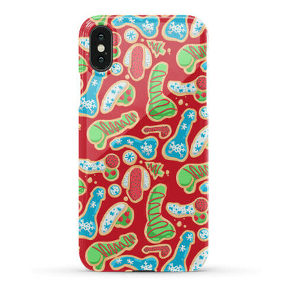 Phallic Christmas Cookies Phone Case