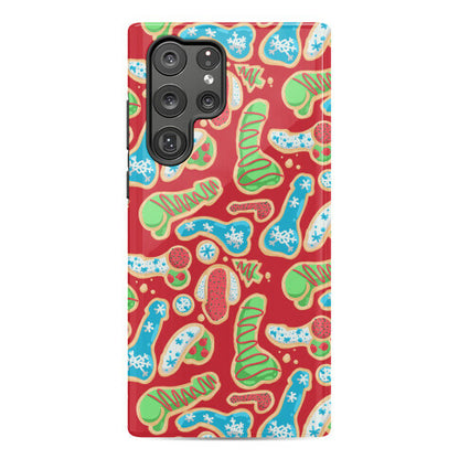 Phallic Christmas Cookies Phone Case