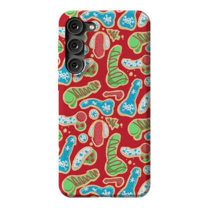 Phallic Christmas Cookies Phone Case