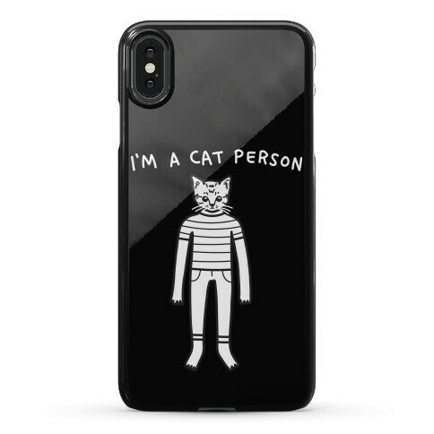 I'm A Cat Person Phone Case