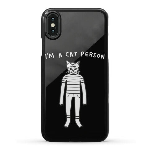 I'm A Cat Person Phone Case