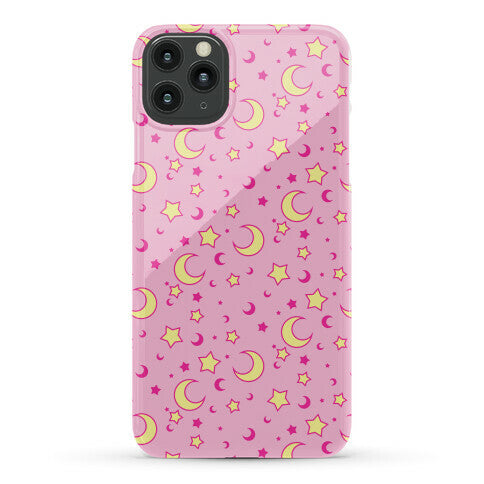 Dreamy Pastel Moon And Stars Phone Case