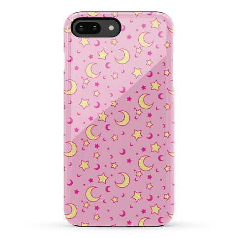 Dreamy Pastel Moon And Stars Phone Case
