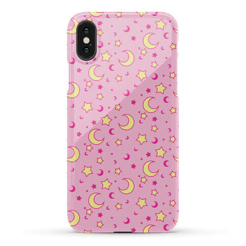 Dreamy Pastel Moon And Stars Phone Case