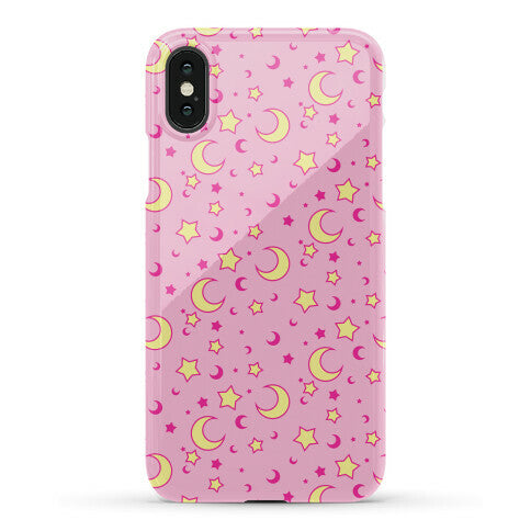 Dreamy Pastel Moon And Stars Phone Case