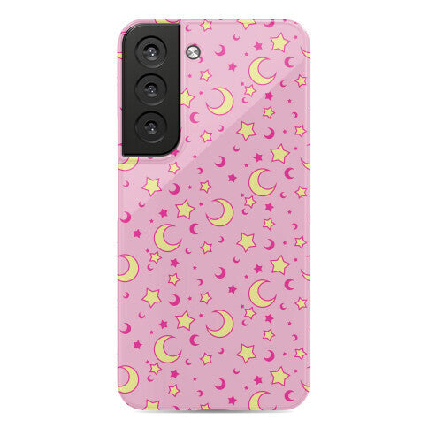 Dreamy Pastel Moon And Stars Phone Case