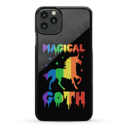 Magical Goth Unicorn Phone Case