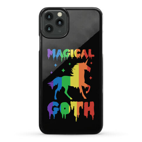 Magical Goth Unicorn Phone Case