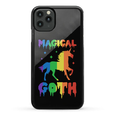 Magical Goth Unicorn Phone Case