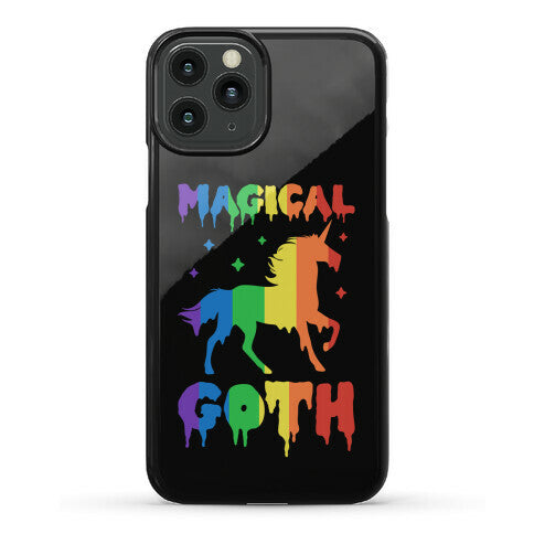 Magical Goth Unicorn Phone Case