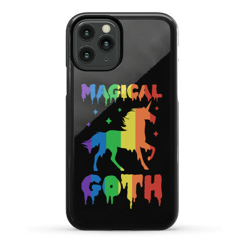 Magical Goth Unicorn Phone Case