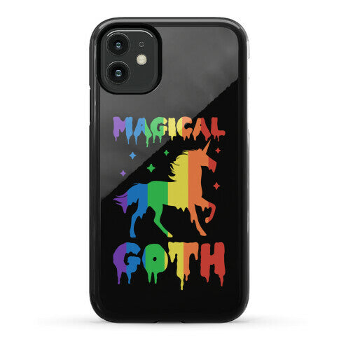 Magical Goth Unicorn Phone Case