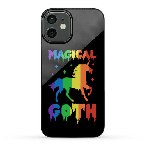 Magical Goth Unicorn Phone Case