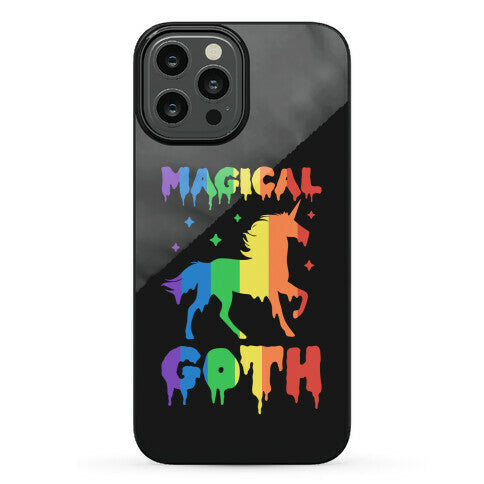 Magical Goth Unicorn Phone Case