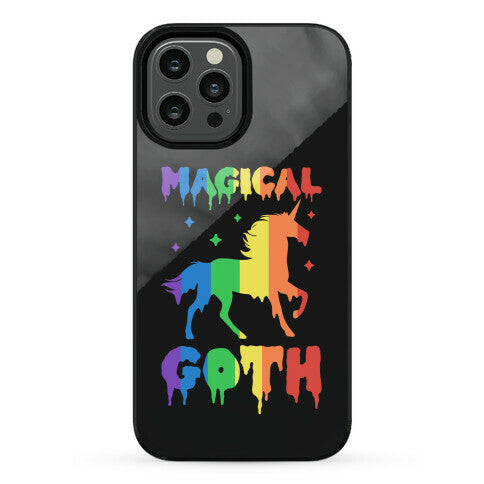 Magical Goth Unicorn Phone Case
