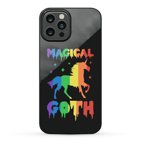 Magical Goth Unicorn Phone Case